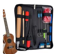 Piano Tuner Kit, 16 Pieces Professional Piano Tuning Kit, 3.54 Inches, Wrench Set with Hammer, Portable Complete Set, Music Accessories for Thanksgiving, Christmas