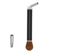 piano tuning kit, Herramienta de afinación de piano, martillo profesional con mango de madera de fibra de carbono, punta angular de 15 grados, tamaño 1#, 2# y 3#(15 Degree Tip 3)