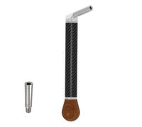 piano tuning kit, Herramienta de afinación de piano, martillo profesional con mango de madera de fibra de carbono, punta angular de 15 grados, tamaño 1#, 2# y 3#(15 Degree Tip 2)