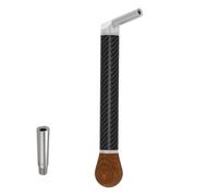 piano tuning kit, Herramienta de afinación de piano, martillo profesional con mango de madera de fibra de carbono, punta angular de 15 grados, tamaño 1#, 2# y 3#(15 Degree Tip 1)