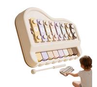 Piano Xilófono Infantil,Juego de Teclado de Instrumento Musical | Didáctico de Iniciación Musical - para niños y niñas Vacaciones Escuela Aula hogar Interior y Exterior