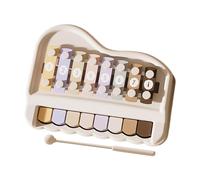 Piano Xilófono para niños - Teclado interactivo con 8 teclas de colores | Instrumento musical educativo, juguete sonoro para niñas y niñas, conciencia sensorial, , escuela, clase, hogar,
