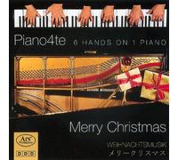 Piano4te - Musique de Noël 6 mains sur un piano