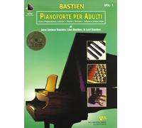 Pianoforte per adulti. Corso preparatorio: Lezioni, teoria, tecnica, lettura a prima vista. Ediz. a spirale. Con 2 CD (Vol. 1) (Metodo Bastien per lo studio del pianof.)
