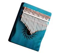 Pianos de dedo portátiles Mbira | Kalimba - Piano de pulgar de madera de 17 teclas | Piano portátil de mano de madera para el hogar, escuela, viajes al aire libre y reuniones familiares