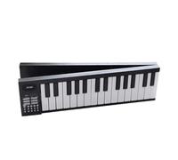 Pianos Digitales Para Piano Electrónico De 61 Teclas Teclado Musical Portátil Piano Musical Profesional Órgano Electrónico Fácil Para Principiantes(Bk)
