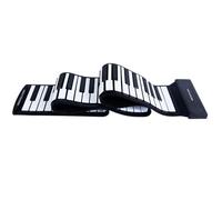 Pianos Digitales Para Piano Enrollado A Mano Con 88 Teclas De Silicona Gruesa Teclado Electrónico Portátil Y Plegable MIDI(Style 1)