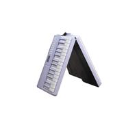 Pianos Digitales Para Piano Plegable De 61 Teclas Y 88 Teclas, Portátil, De Nivel Básico, Teclado Digital, Piano Electrónico Plegable Para Práctica(Purple,61)