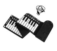 Pianos Digitales Para Teclado De Piano De 49 Teclas Con Salida Electrónica Almohadilla Enrollable Digital Piano Eléctrico Plegable Que Se Puede Enrollar
