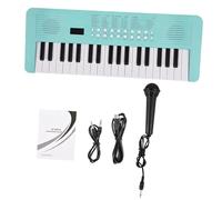 Pianos Digitales Para Teclado Electrónico De Piano De 37 Teclas 200 Tonos 200 Ritmos 35 Demostraciones Instrumento Musical Con Micrófono Modo De Alimentación Dual