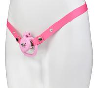 PIAOAO Jaula de Equilibrio Respirable para Fitness y Entrenamiento + Correa de Pilates A75-197 (Rosa -01)