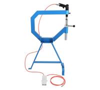PIAOCAIYIN Martillo de planificación neumático industrial, máquina de modelado de garganta de 4 pulgadas con yunque de pedal de 1/2/3 pulgadas, 875-1350 rpm, 50-100 PSI, para acero, aluminio, latón