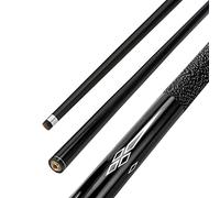 PIASSO YRU Taco de Billar Fibra De Carbono 1/2 Taco De Piscina De Billar Hecha A Mano De Arce A Mano, Punta de 3 Dimensiones 19-21 Oz(Size:11.5MM)