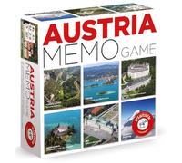 Piatnik 6677 Austria Juego de Memoria con Bonitas Vistas y Jogging Cerebro.