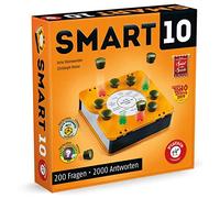 Piatnik 7167 - Smart 10 | El revolucionario juego de mesa sabelotodo I Para los amantes de las pruebas | Quién es el rey de las pruebas | A partir de 14 años | Preguntas de conocimiento de la A a la Z | Para llevar y en casa