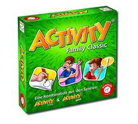 Piatnik- Actividad Family Classic | El clásico versión Cartas Junior y Originales | De 8 años | 3 a 16 Jugadores | Pantomima, Dibujo, adivinación | Juego de Fiesta Familiar |, Color Familia (605079)