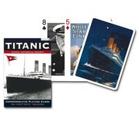 Piatnik Juego de cartas Titanic – Versión en alemán – Blanco/Negro/Rojo (00 1423)