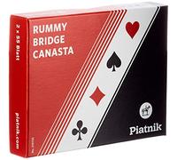 Cartas de juego Rummy estándar - 2 x 55 cartas