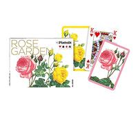 Piatnik - Juego de Cartas Rose Garden 2 x 55 Hojas