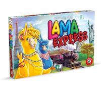 Piatnik - Lama Express Juego De Mesa Para Niños Descubriendo El Mundo
