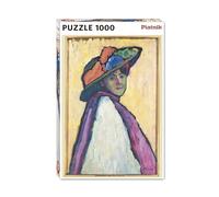 Piatnik- Münter - Figura de Marianne Von Werefkin - Puzzle (1000 Piezas, 68 x 48 cm), Multicolor (559747)