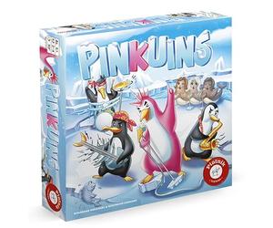 Piatnik-Pinkuins-Escenario Libre para la Banda de Rock en la Nieve El Juego de plaquetas Alrededor del espectáculo de pingüinos rocosos. (673092)