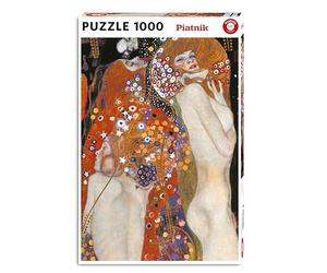 Piatnik- Puzzle Klimt de 1000 Piezas, Serpientes de Agua II (5711)