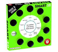 Piatnik 7192-Smart 100 Nuevas Preguntas | 1000 Opciones de Respuesta, jugable con el Juego Original Family Edition, Smart 10 Expansión 1 Comida y Bebida