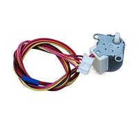 piattaforma girevole variabile 2 0byJ46 Motor paso a paso, 1 2V DC Air acondicionador Motor de viento oscilante, motor de cuchilla de oscilación, motor de viento de barrido, guía de aire tende sincron