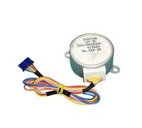 piattaforma girevole variabile Air acondicionador Motor vertical, motor de viento de gabinete, motor de deflector de viento, motor de viento de barrido, 12V 3 5byJ46 Motor paso a paso tende sincrone