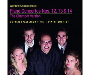 Piatti Quartet - Mozart: Piano Concertos 12 13 & 4: Chamber Version