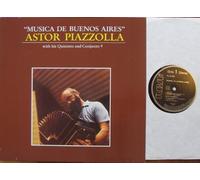 PIAZOLLA, ASTOR - PIAZOLLA, ASTOR / MUSICA DE BUENOS AIRES / with his Quinteto and Conjunto 9 / 1982 / RCA # PL 70 353 / Bildhülle / Deutsche Pressung / 12" Vinyl Langspiel Schallplatte /