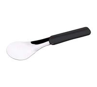 Piazza 040501 - Espátula para helado con mango de color negro, 25 cm de longitud