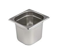 PIAZZA Cuenca Gastronorm 1/6 - Acero Inoxidable - H 20 cm