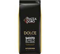 Piazza D'Oro Dolce - Granos de café (1 kg, granos completos, café suave y equilibrado, 100% árabe, ideal para espresso, capuchino, latte macchiato, apto para cafeteras automáticas)