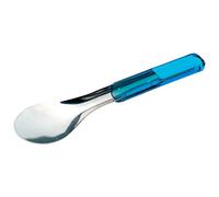 PIAZZA Espátula para helado de acero inoxidable y plástico, 25 cm, color azul