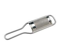 PIAZZA - Rallador de queso manual de acero inoxidable - Hoja universal de 16 cm - Ideal también para verduras, limón, manzana, patatas, zanahorias, cítricos