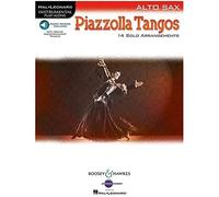Piazzolla Tangos Saxophone+Enregistrements Online: 14 Solo Arrangements. alto saxophone.