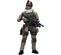 PIBONUS JoyToy - Figura de acción de violador de escuadrón de asalto del delta del ejército de Estados Unidos, escala 1:18, 10,7 cm de altura, colección de figuras de anime de soldado, juguetes