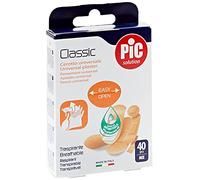 Pic Classic Cerotto Classico in Strip con Antibatterico Varie Misure, 40 Pezzi