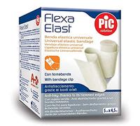 Pic Flexa Elast - Benda Elastica Universale Con Fermabenda 6 cm x 4,5 m, 1 Pezzo