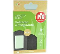 Pic Green - Cerotto Vellutato e Traspirante Garza con Aloe Vera, 5 cerotti XL