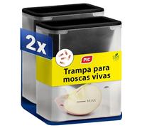 PIC Trampa para Moscas de la Fruta - Trampa de Cocina Reutilizable, Solución Eficaz contra la Moscas de la Fruta y los Gusanos de la Fruta Seguras para Niños y Mascotas