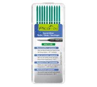 Pica Dry - Pack de 10 minas especiales (con blister) color verde