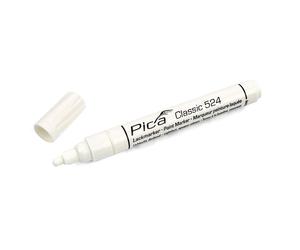 Pica 524/40 Marcadores de pintura 2-4mm punta redonda Blanco