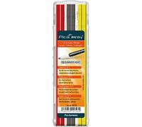 Pica Marker Estuche de 12 minas BIG Dry – resistentes hasta 70°C – 4x amarillo/4x rojo/4x grafito
