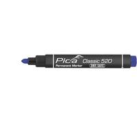 Pica Marker – Marcador permanente Classic 520 – Punta tipo bala – Azul