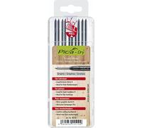 Pica Dry - Pack de 10 minas grafito H (con blister)