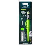 Pica Fine Dry Bundle 70703 | Set con Pica 7070 Fine-Dry Automatic Longlife Pencil (5× grafito HB) y set de minas especiales 7030 (24× grafito HB) | Ø 0,9 mm | Recargable
