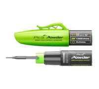 Pica Marcador en aerosol en polvo 2020 verde, marcador fluorescente de perforación y agujeros profundos de hasta 250 mm, spray de marcado recargable con hasta 1500 disparos, herramienta artesanal para